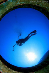 something different from inside the wreck ... taken with ... by Patrick Neumann 